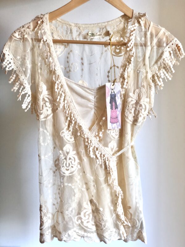 RAPSODIA - Cache Coeur + Musculosa de algodón